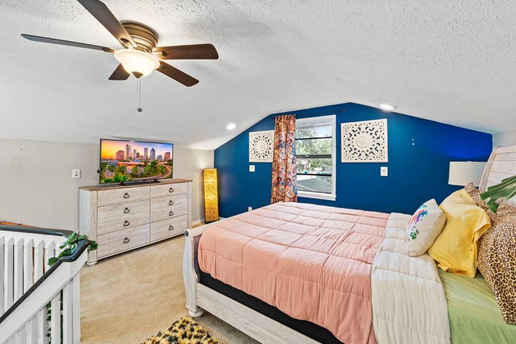 טאמפה Zen Jungle House By Busch Gardens Sleeps 12 With Outdoor Games & Detached Play Space! מראה חיצוני תמונה