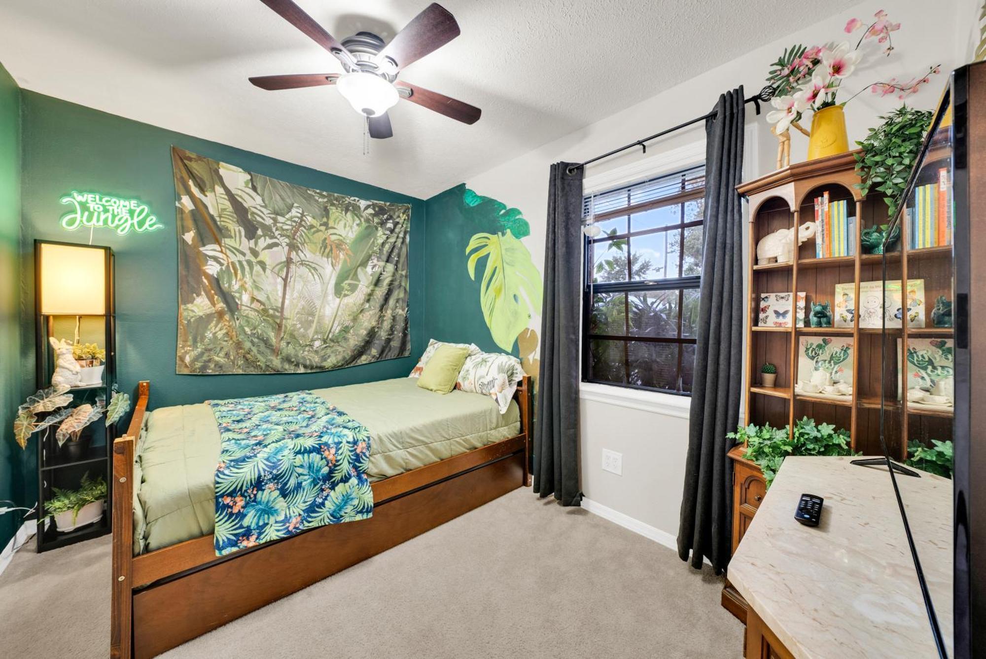 טאמפה Zen Jungle House By Busch Gardens Sleeps 12 With Outdoor Games & Detached Play Space! מראה חיצוני תמונה