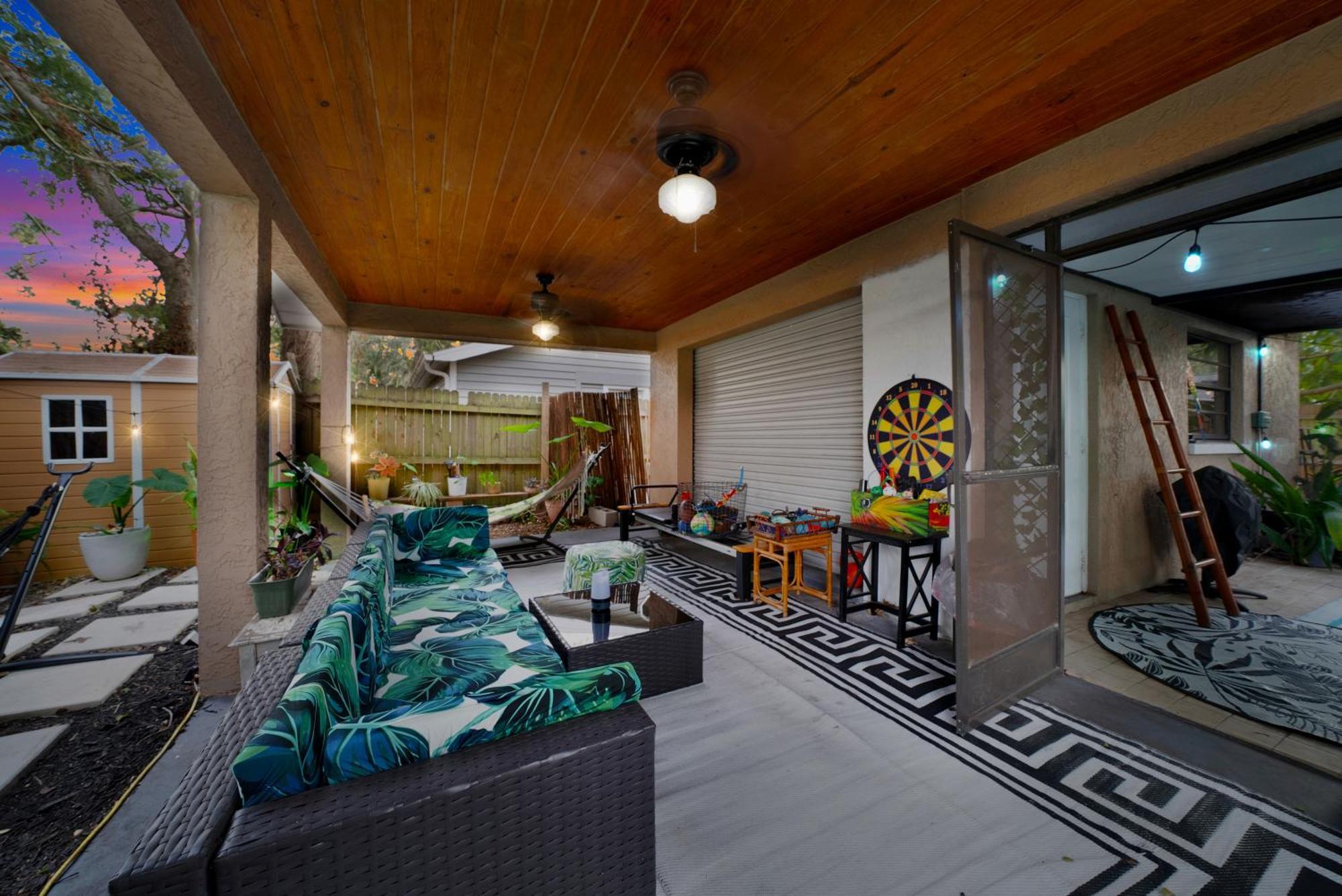 טאמפה Zen Jungle House By Busch Gardens Sleeps 12 With Outdoor Games & Detached Play Space! מראה חיצוני תמונה