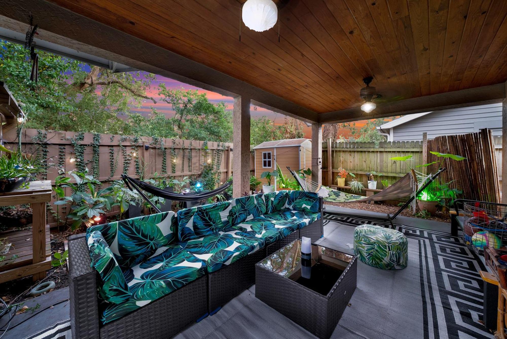 טאמפה Zen Jungle House By Busch Gardens Sleeps 12 With Outdoor Games & Detached Play Space! מראה חיצוני תמונה