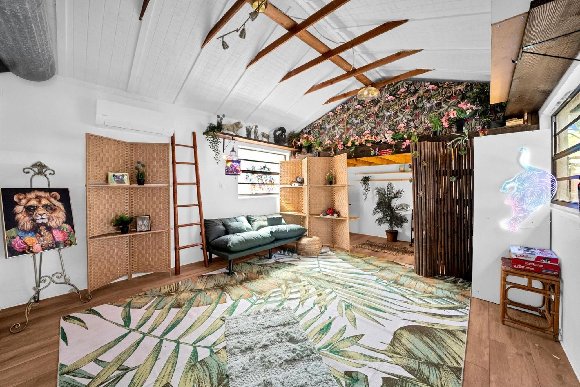 טאמפה Zen Jungle House By Busch Gardens Sleeps 12 With Outdoor Games & Detached Play Space! מראה חיצוני תמונה